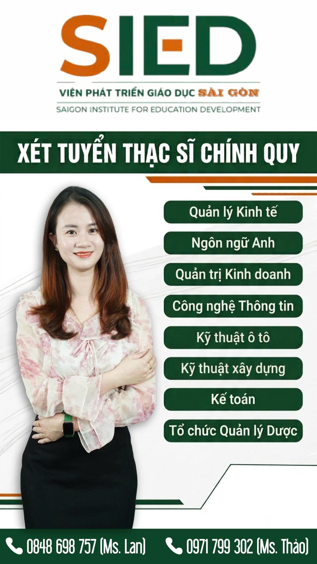 SIED - Chương trình đào tạo
